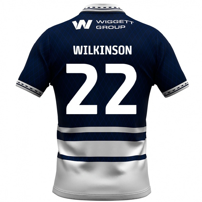 Danxen Herren Chloe Wilkinson #22 Marineblau Weiß Heimtrikot Trikot 2024/25 T-Shirt