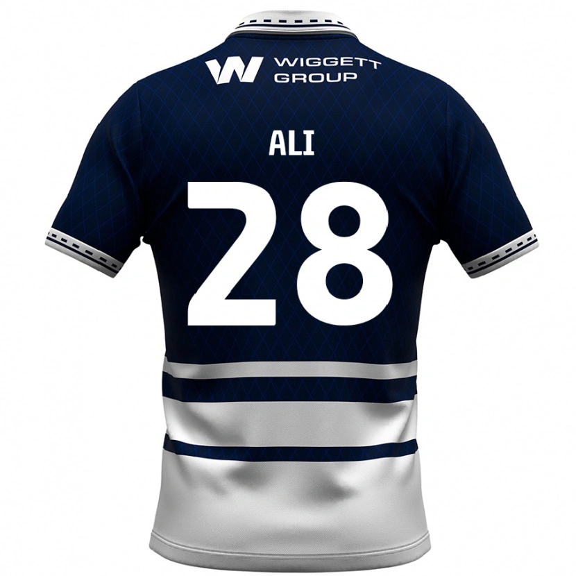 Danxen Herren Francesca Ali #28 Marineblau Weiß Heimtrikot Trikot 2024/25 T-Shirt