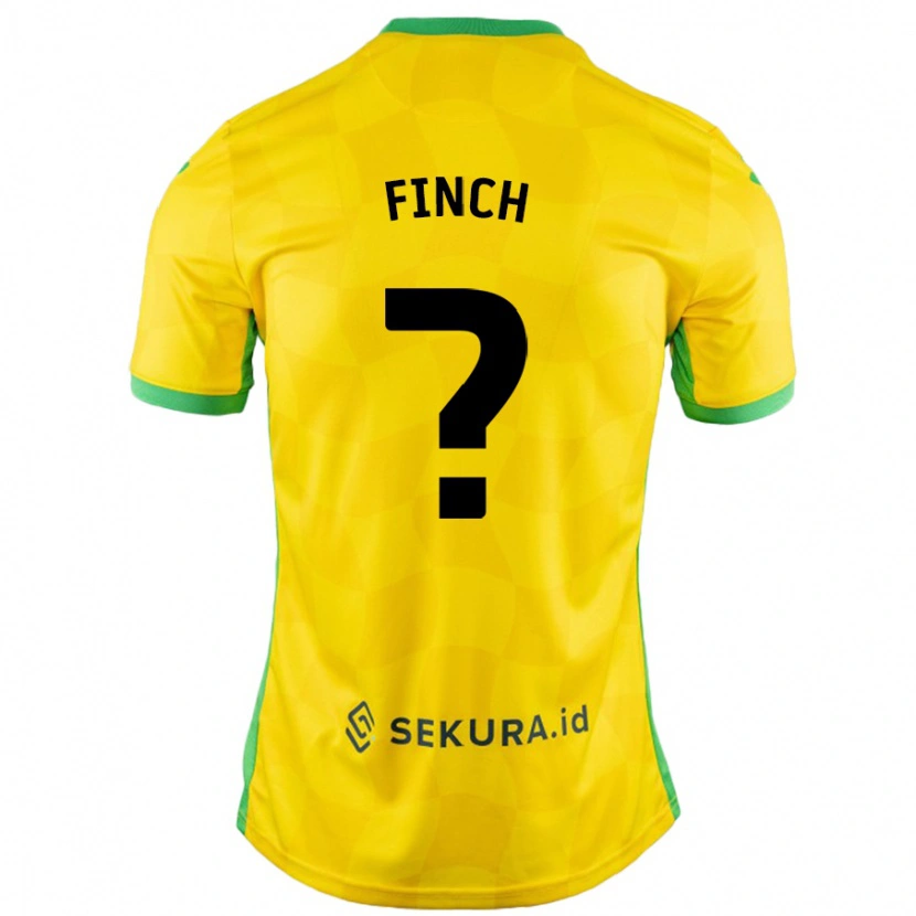 Danxen Herren Tom Finch #0 Gelb Grün Heimtrikot Trikot 2024/25 T-Shirt