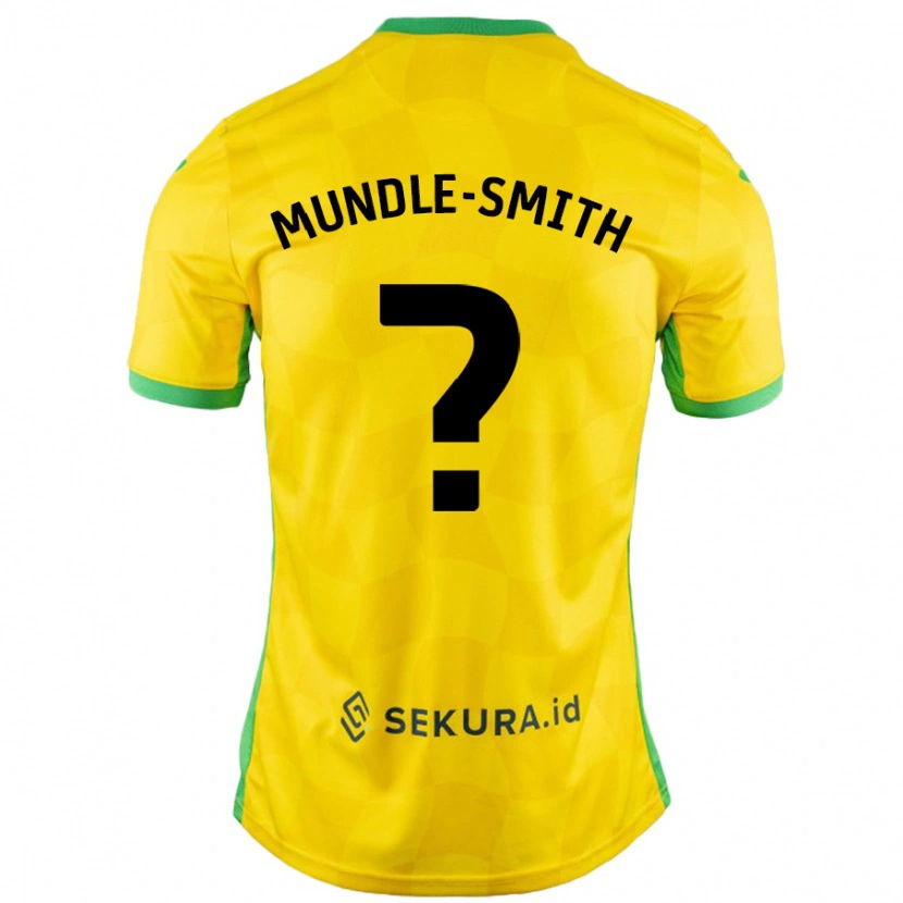 Danxen Herren Errol Mundle-Smith #0 Gelb Grün Heimtrikot Trikot 2024/25 T-Shirt