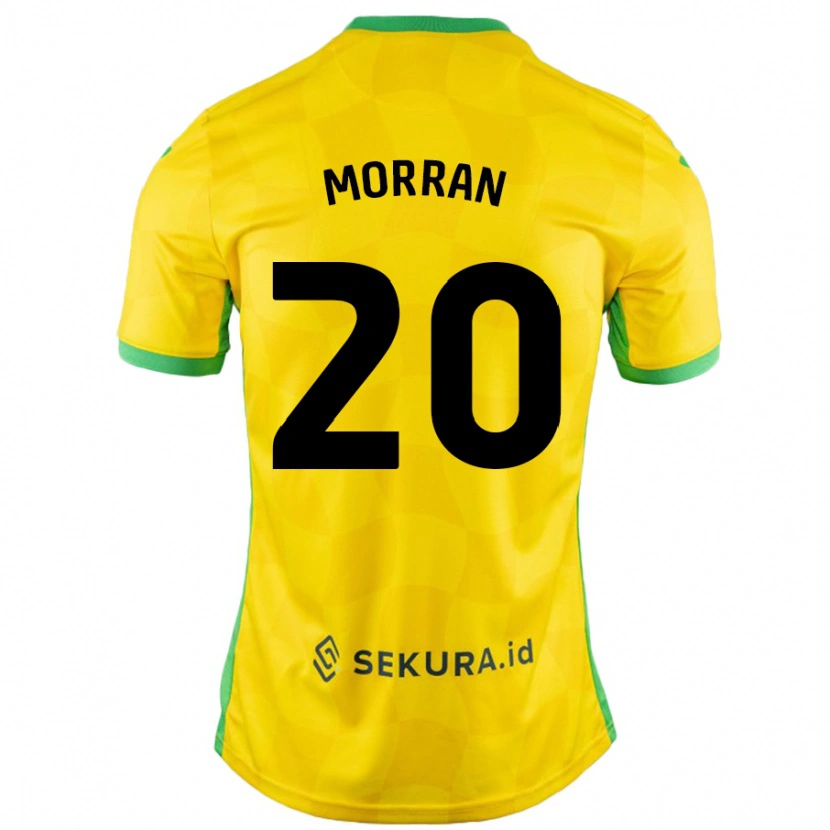 Danxen Herren Eloise Morran #20 Gelb Grün Heimtrikot Trikot 2024/25 T-Shirt