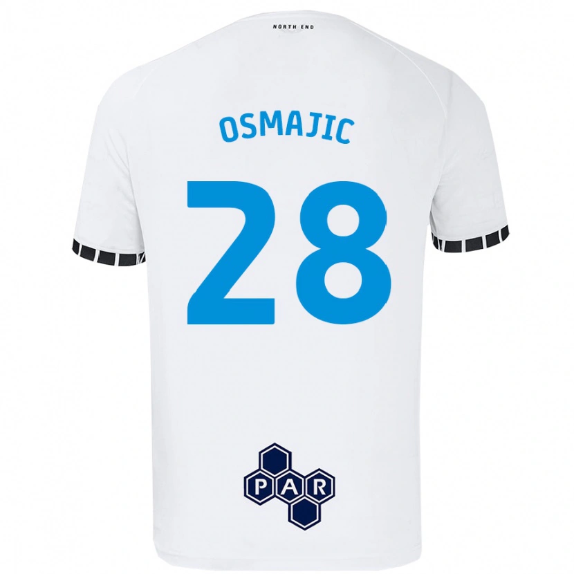 Danxen Herren Milutin Osmajic #28 Weiß Heimtrikot Trikot 2024/25 T-Shirt
