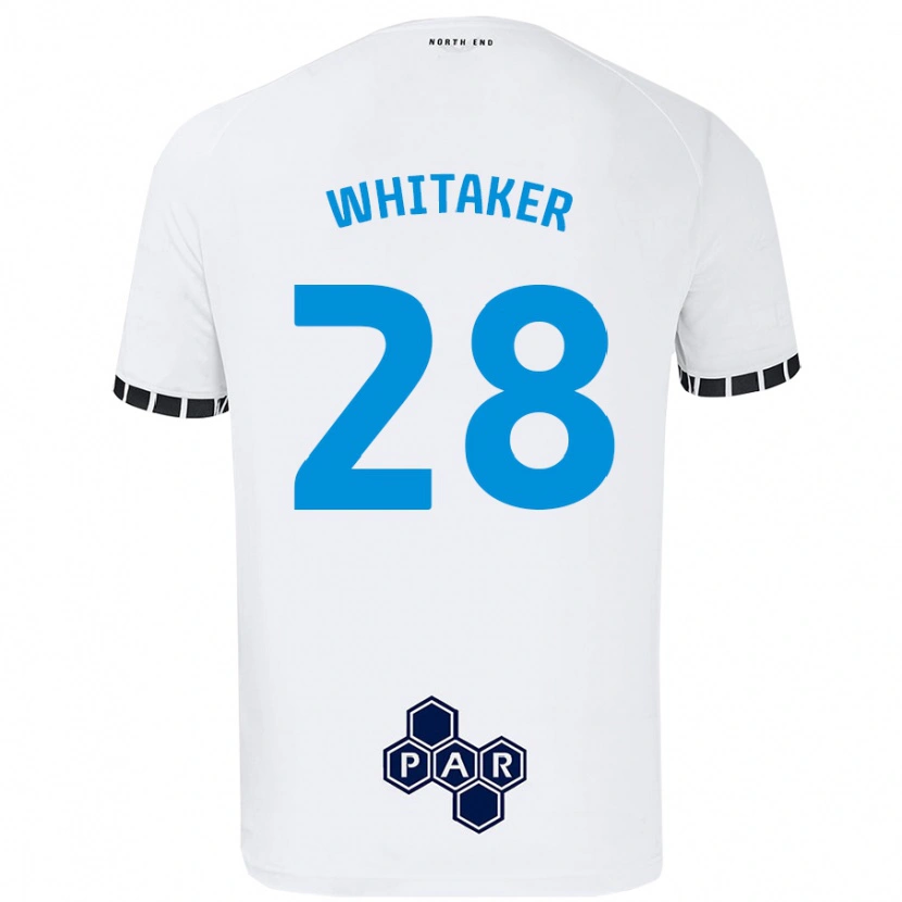 Danxen Herren Eve Whitaker #28 Weiß Heimtrikot Trikot 2024/25 T-Shirt