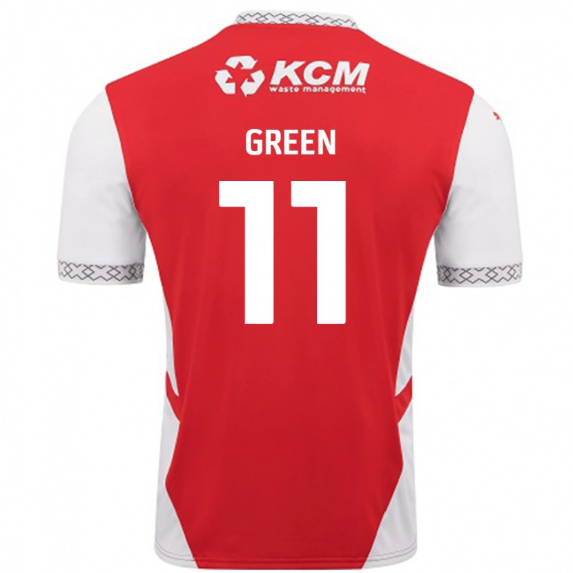 Danxen Herren Andre Green #11 Rot Weiß Heimtrikot Trikot 2024/25 T-Shirt