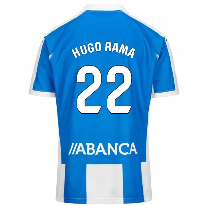 Danxen Herren Hugo Rama #22 Blau Weiß Heimtrikot Trikot 2024/25 T-Shirt