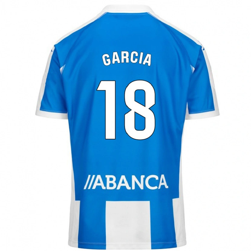 Danxen Herren Raquel García #18 Blau Weiß Heimtrikot Trikot 2024/25 T-Shirt