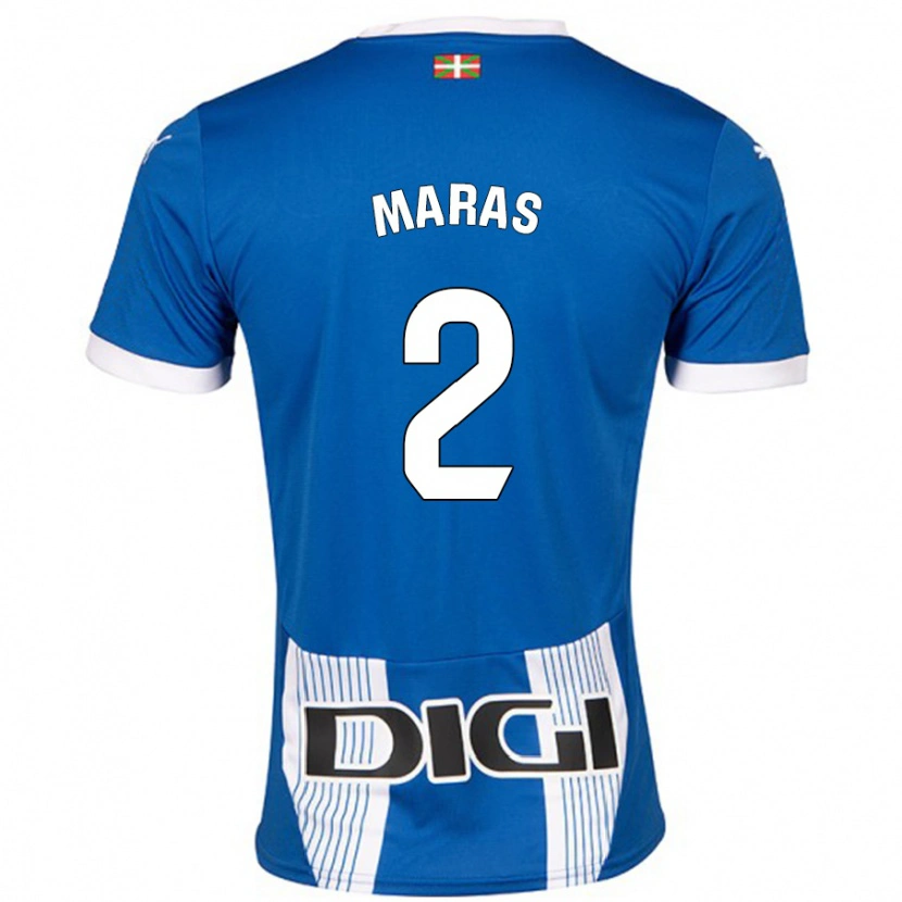 Danxen Herren Nikola Maras #2 Blau Heimtrikot Trikot 2024/25 T-Shirt