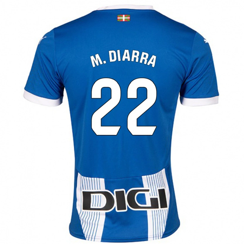 Danxen Herren Moussa Diarra #22 Blau Heimtrikot Trikot 2024/25 T-Shirt