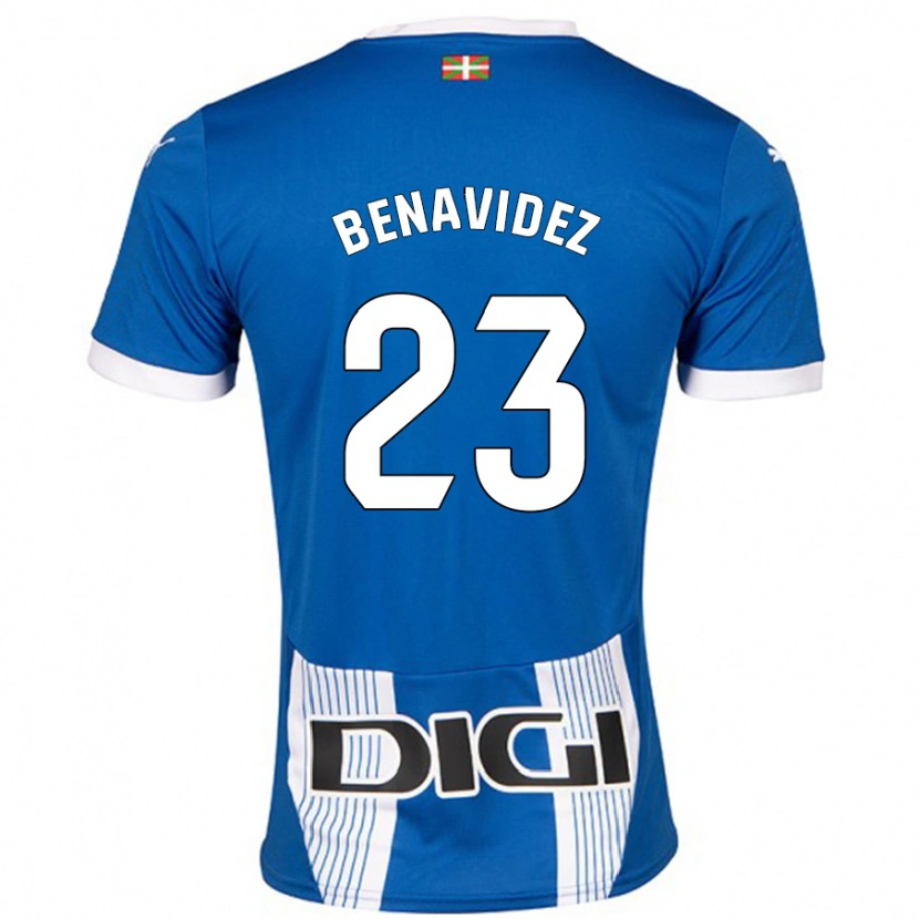 Danxen Herren Carlos Benavidez #23 Blau Heimtrikot Trikot 2024/25 T-Shirt