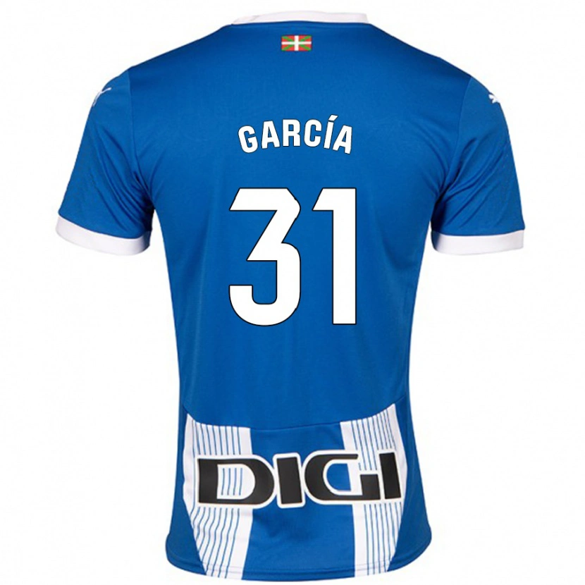 Danxen Herren Gaizka García #31 Blau Heimtrikot Trikot 2024/25 T-Shirt