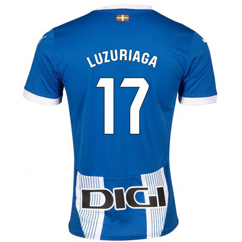 Danxen Herren Judith Luzuriaga #17 Blau Heimtrikot Trikot 2024/25 T-Shirt