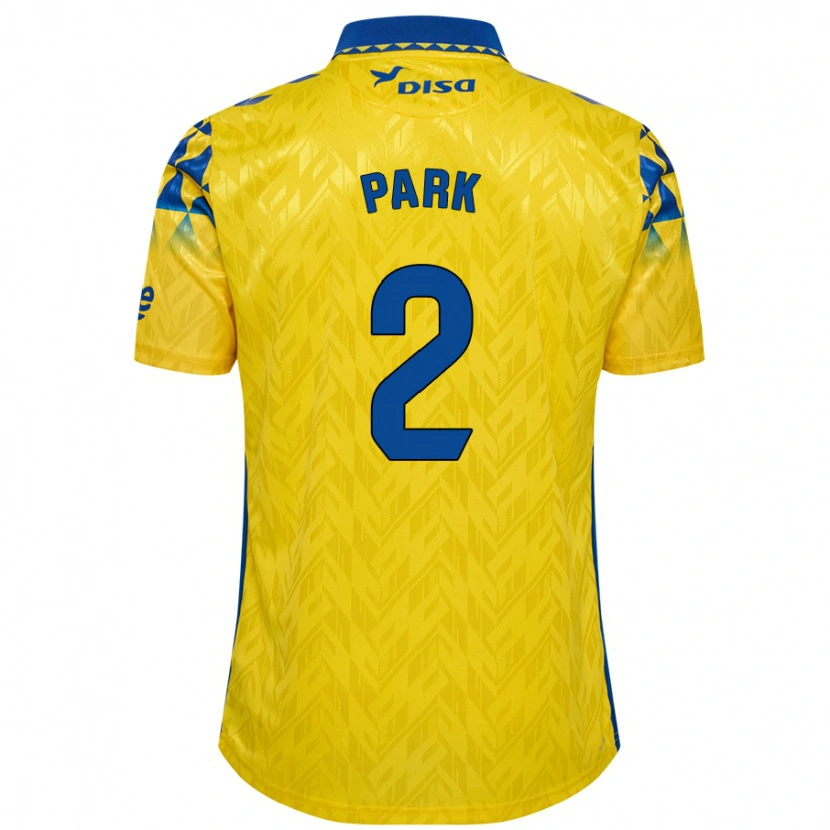 Danxen Herren Marvin Park #2 Gelb Blau Heimtrikot Trikot 2024/25 T-Shirt