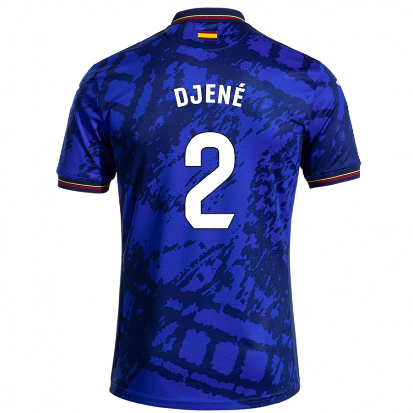 Danxen Herren Djené #2 Dunkleres Blau Heimtrikot Trikot 2024/25 T-Shirt