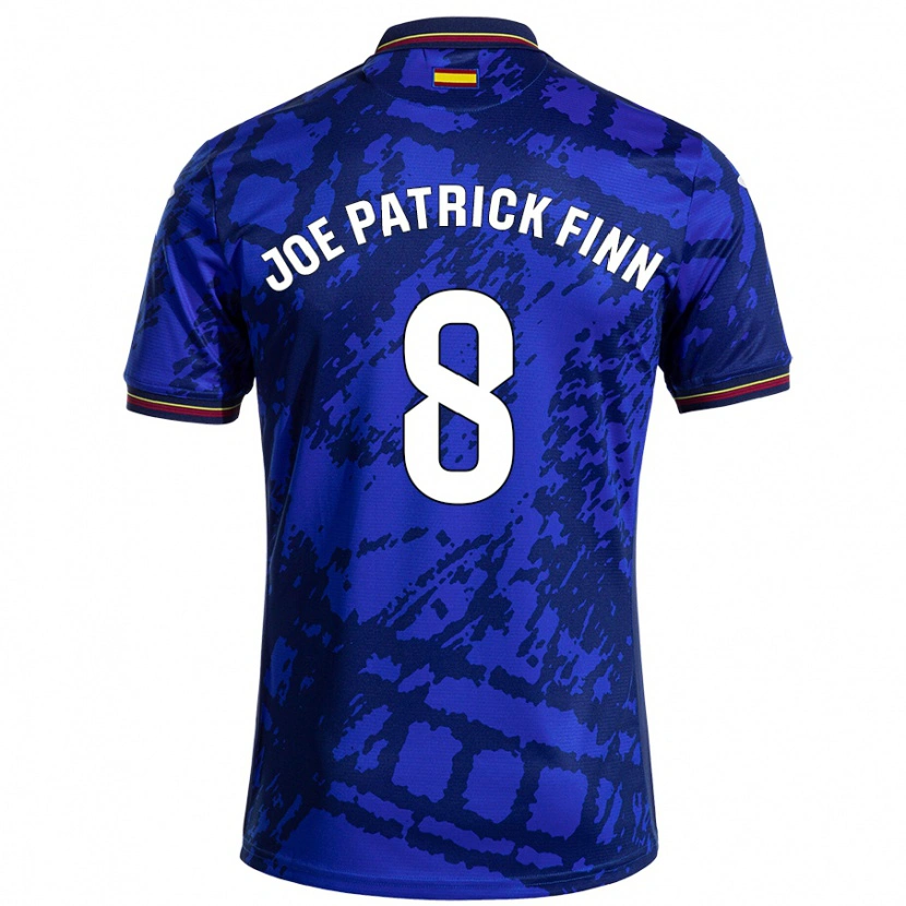 Danxen Herren John Joe Patrick Finn #8 Dunkleres Blau Heimtrikot Trikot 2024/25 T-Shirt