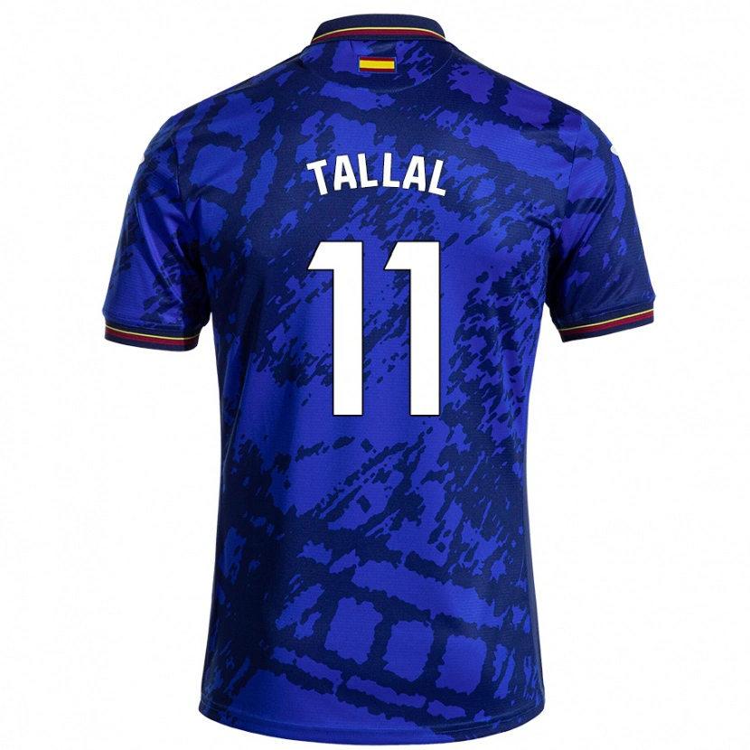 Danxen Herren Yassin Tallal #11 Dunkleres Blau Heimtrikot Trikot 2024/25 T-Shirt