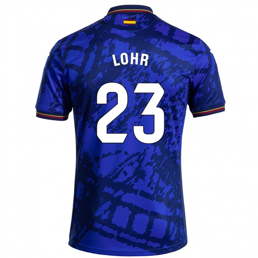 Danxen Herren Luca Lohr #23 Dunkleres Blau Heimtrikot Trikot 2024/25 T-Shirt