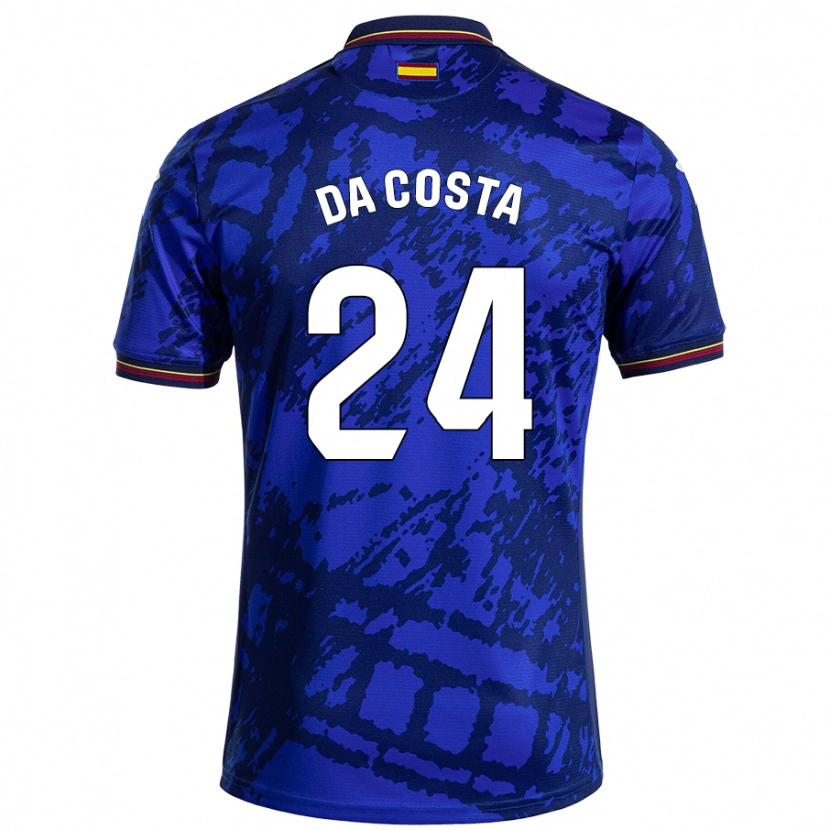 Danxen Herren Coba Da Costa #24 Dunkleres Blau Heimtrikot Trikot 2024/25 T-Shirt