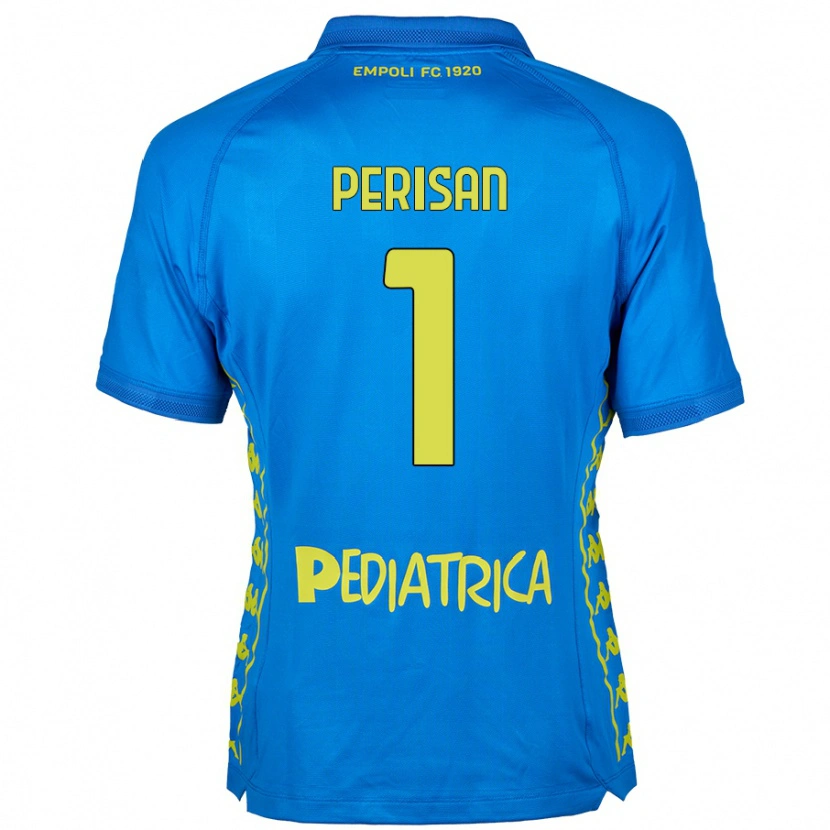 Danxen Herren Samuele Perisan #1 Blau Heimtrikot Trikot 2024/25 T-Shirt