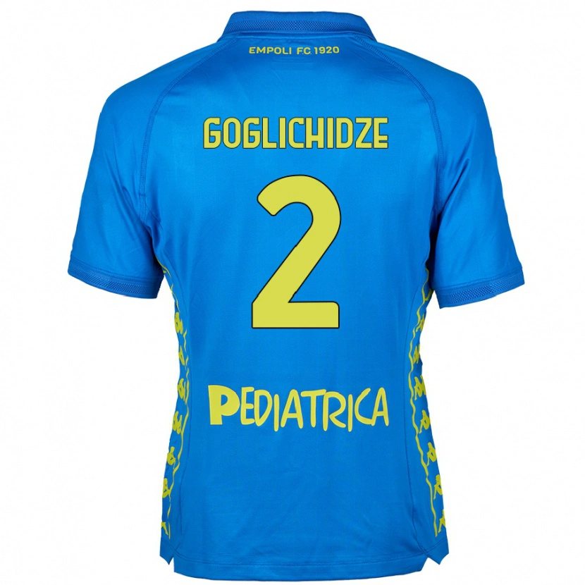 Danxen Herren Saba Goglichidze #2 Blau Heimtrikot Trikot 2024/25 T-Shirt