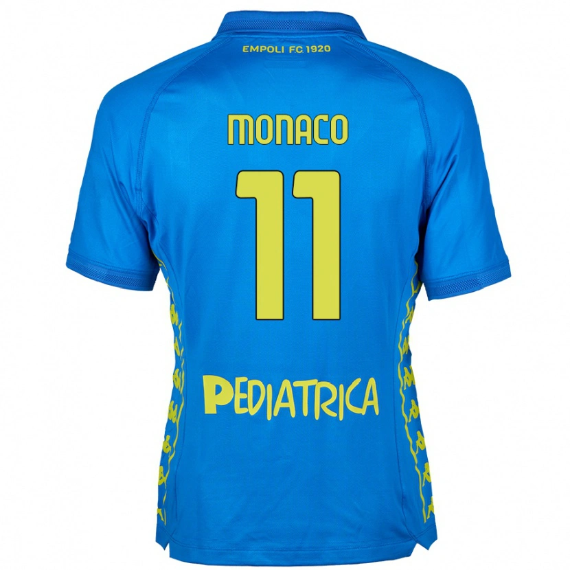 Danxen Herren Salvatore Monaco #11 Blau Heimtrikot Trikot 2024/25 T-Shirt