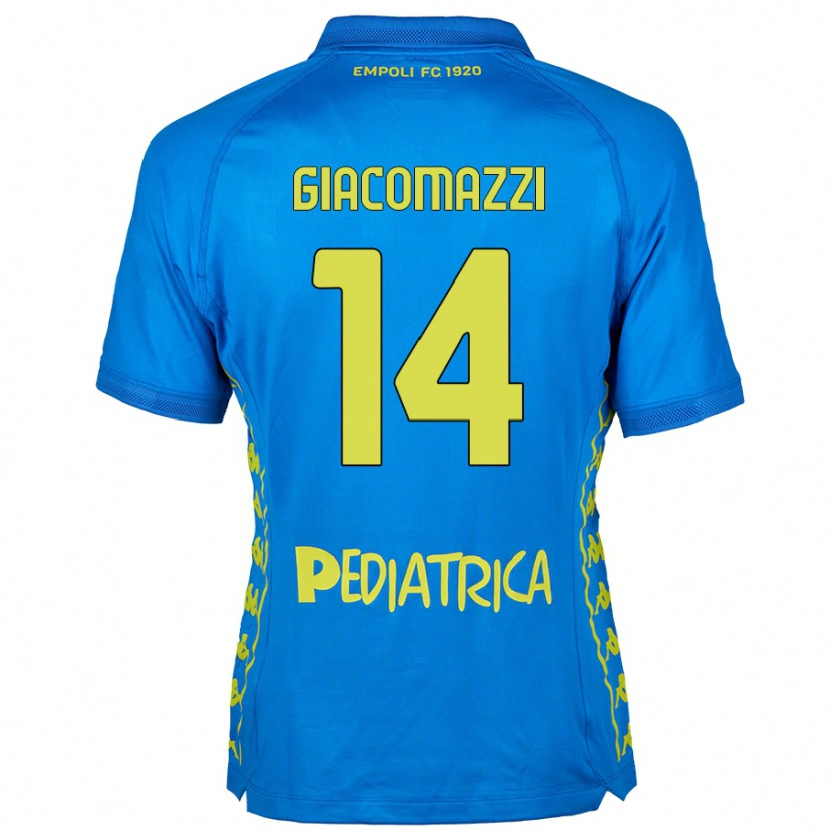 Danxen Herren Sebastián Giacomazzi #14 Blau Heimtrikot Trikot 2024/25 T-Shirt
