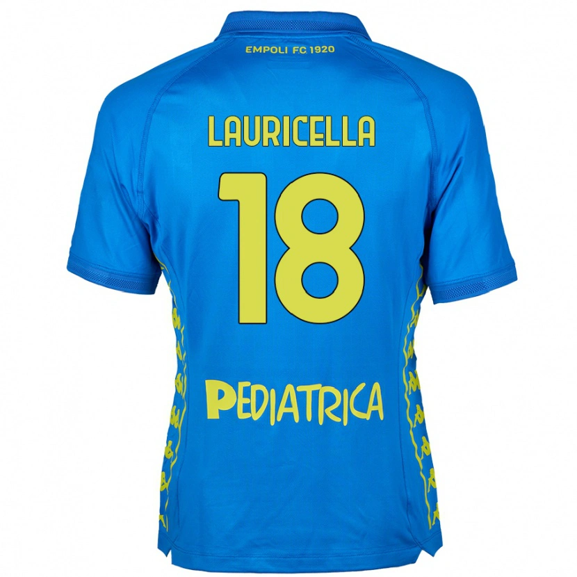 Danxen Herren Giovanni Lauricella #18 Blau Heimtrikot Trikot 2024/25 T-Shirt