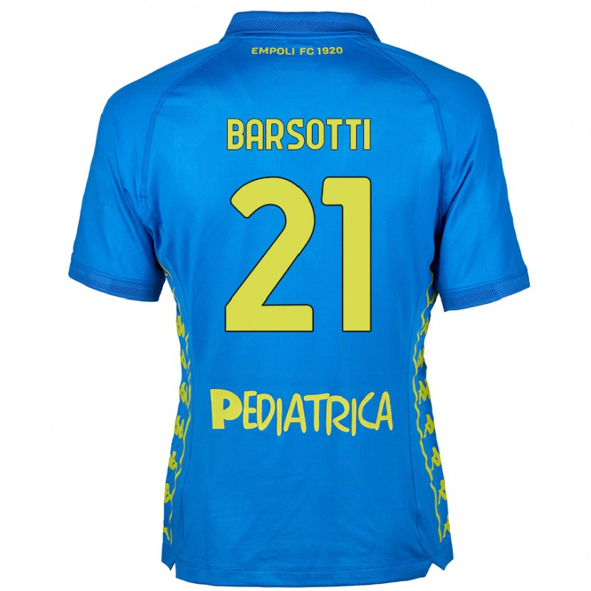 Danxen Herren Leonardo Barsotti #21 Blau Heimtrikot Trikot 2024/25 T-Shirt