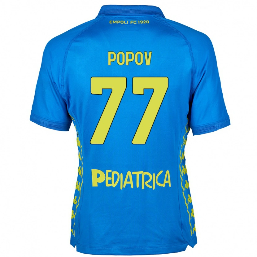 Danxen Herren Bogdan Popov #77 Blau Heimtrikot Trikot 2024/25 T-Shirt