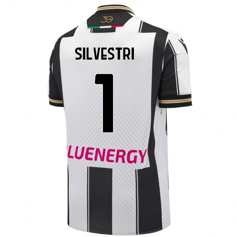 Danxen Herren Marco Silvestri #1 Weiß Schwarz Heimtrikot Trikot 2024/25 T-Shirt