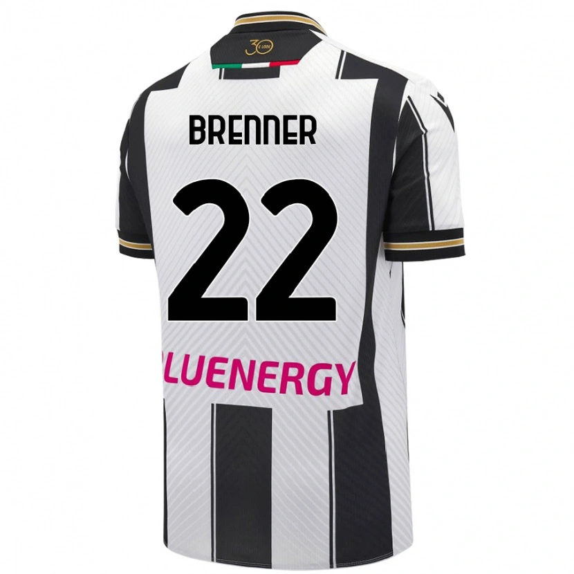 Danxen Herren Brenner #22 Weiß Schwarz Heimtrikot Trikot 2024/25 T-Shirt