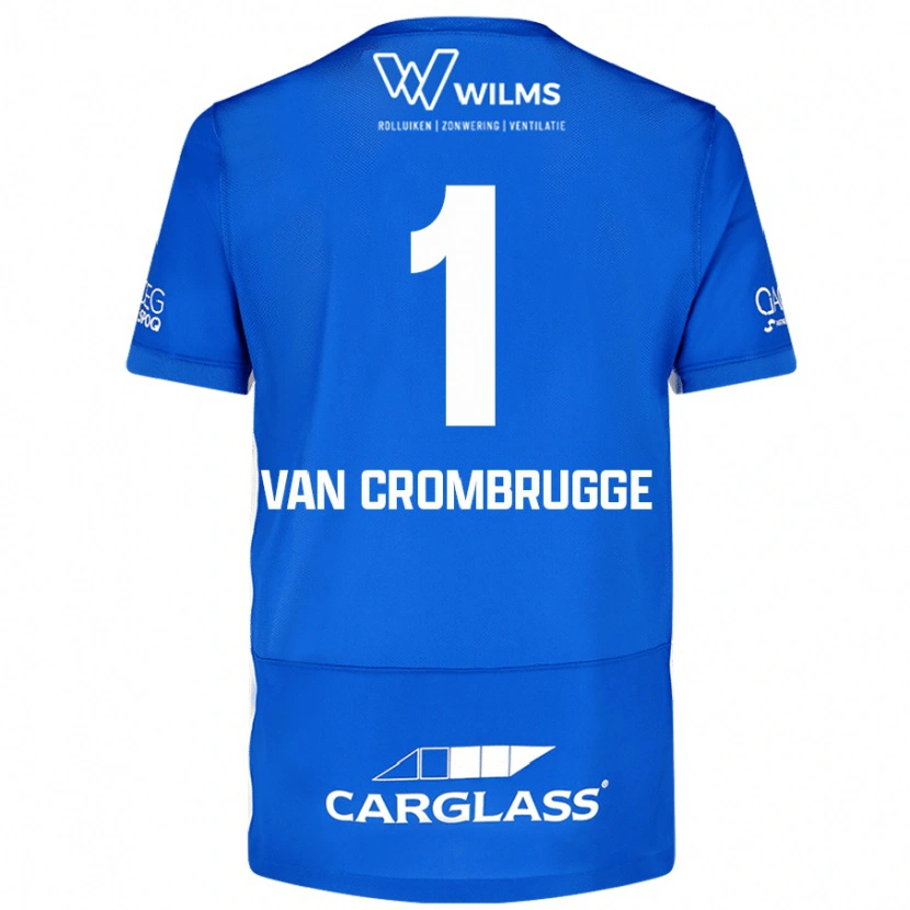 Danxen Herren Hendrik Van Crombrugge #1 Blau Heimtrikot Trikot 2024/25 T-Shirt