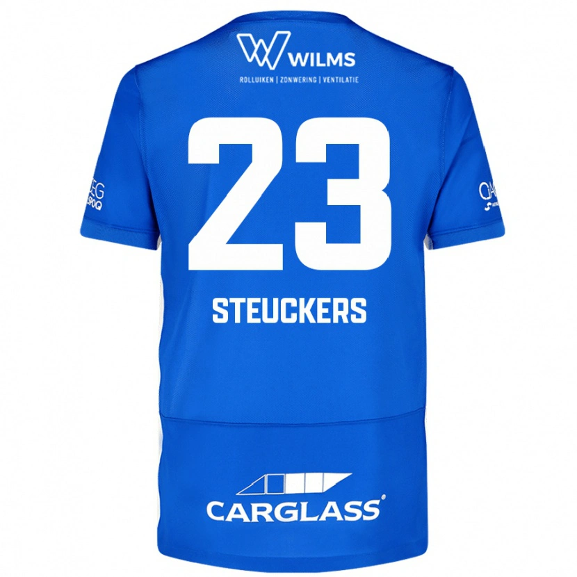 Danxen Herren Jarne Steuckers #23 Blau Heimtrikot Trikot 2024/25 T-Shirt
