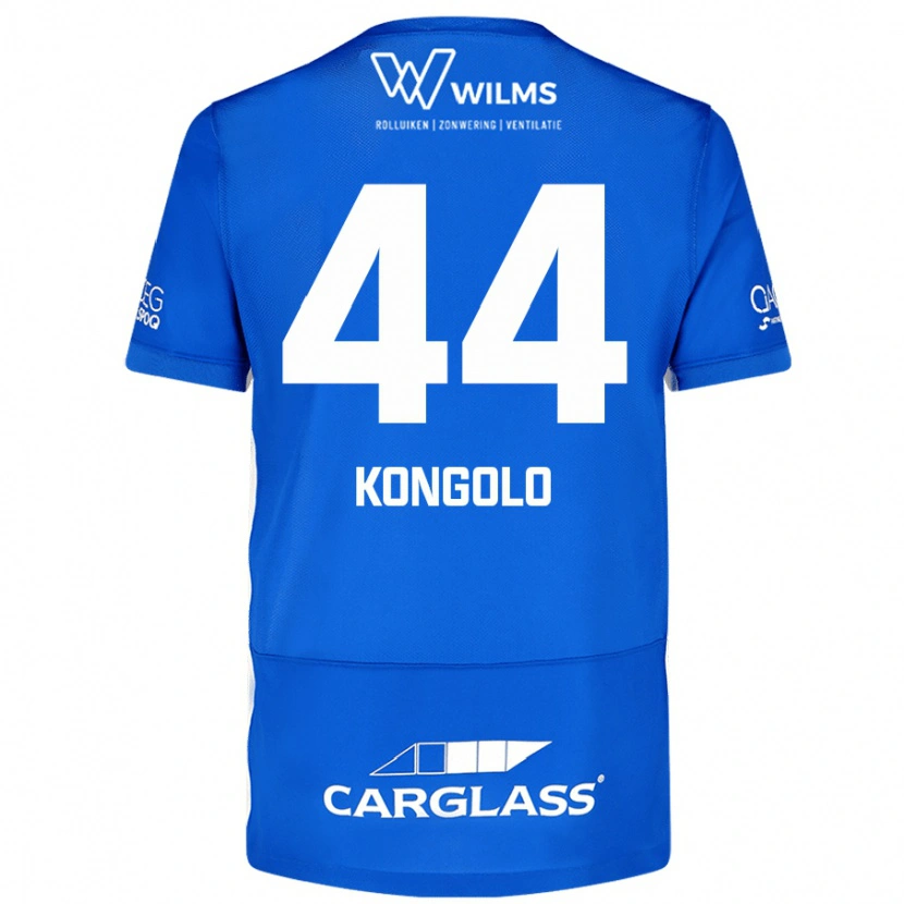 Danxen Herren Josue Kongolo #44 Blau Heimtrikot Trikot 2024/25 T-Shirt