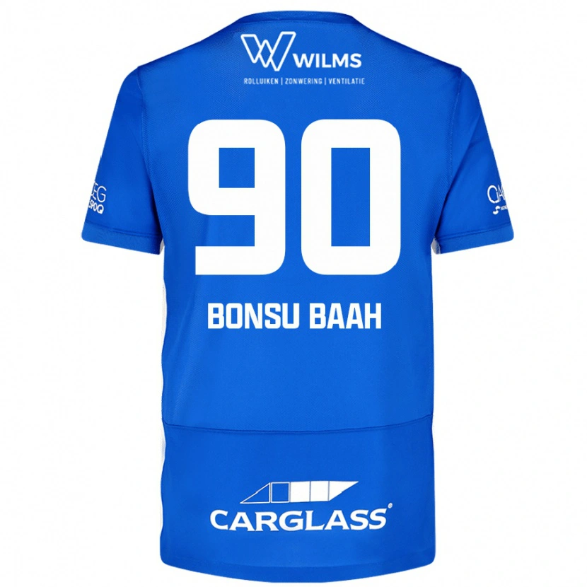 Danxen Herren Christopher Bonsu Baah #90 Blau Heimtrikot Trikot 2024/25 T-Shirt