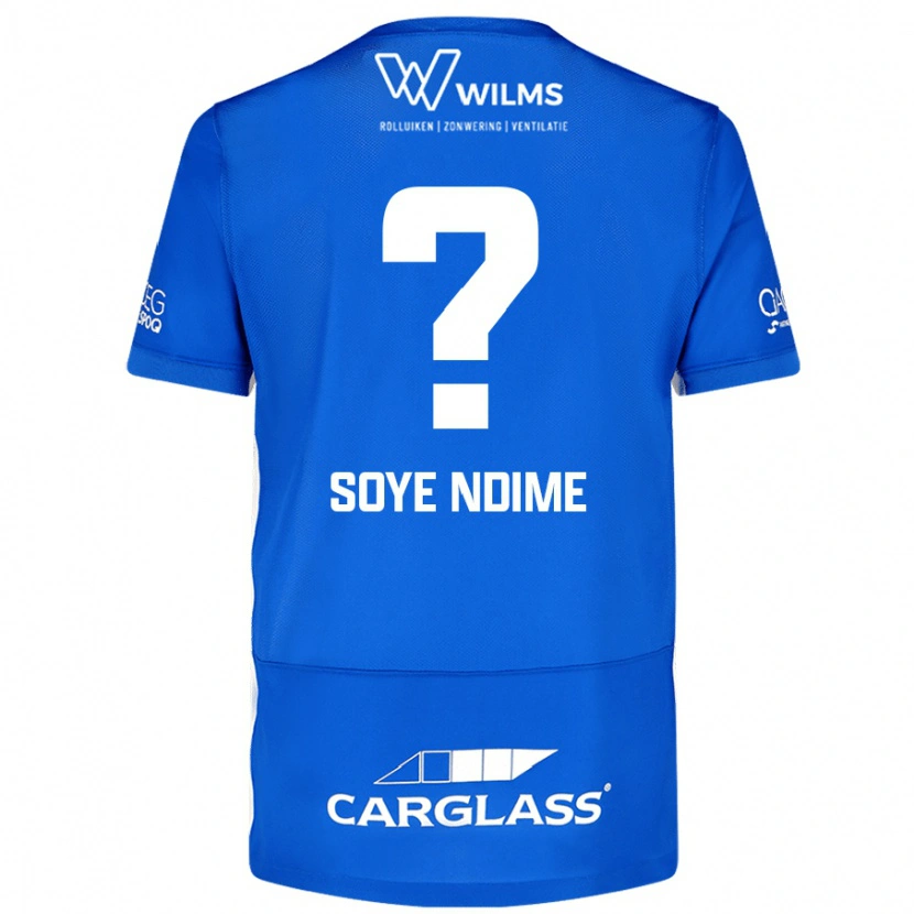 Danxen Herren Jonathan Soye Ndime #0 Blau Heimtrikot Trikot 2024/25 T-Shirt