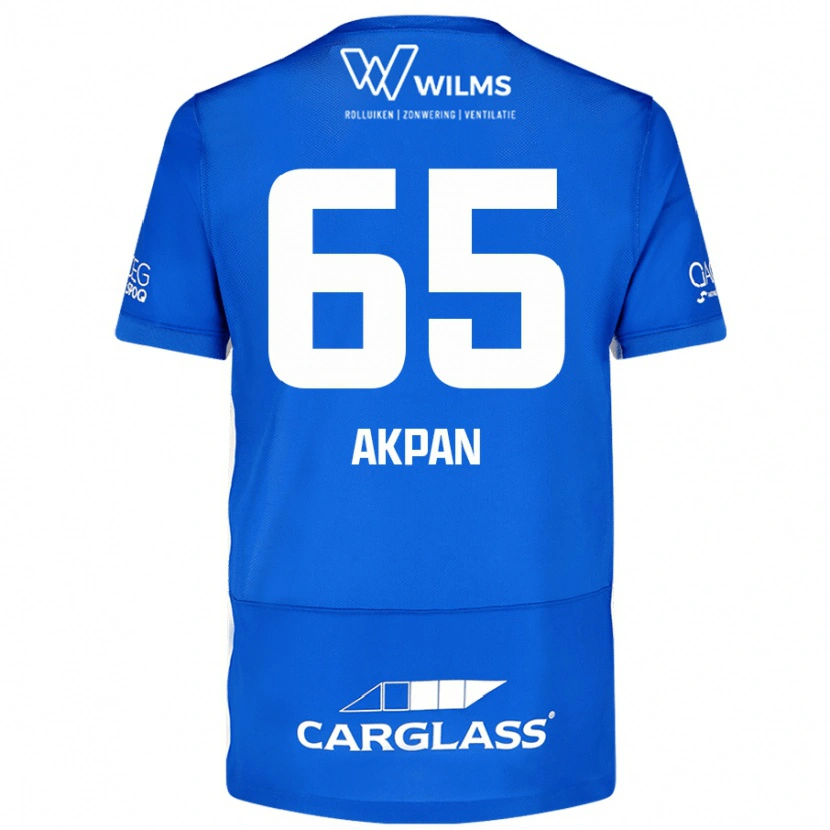 Danxen Herren Christian Akpan #65 Blau Heimtrikot Trikot 2024/25 T-Shirt