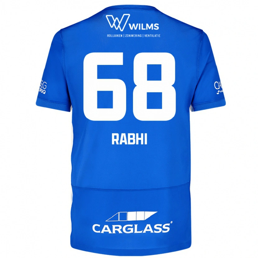Danxen Herren Ayman Rabhi #68 Blau Heimtrikot Trikot 2024/25 T-Shirt