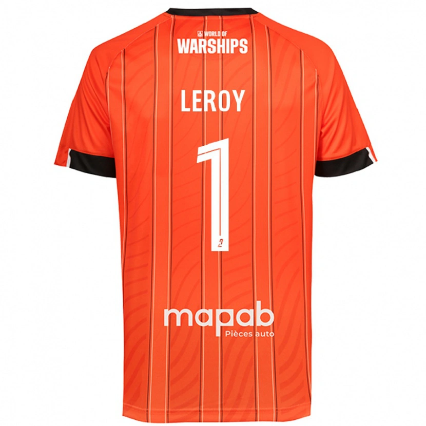 Danxen Herren Benjamin Leroy #1 Orange Heimtrikot Trikot 2024/25 T-Shirt