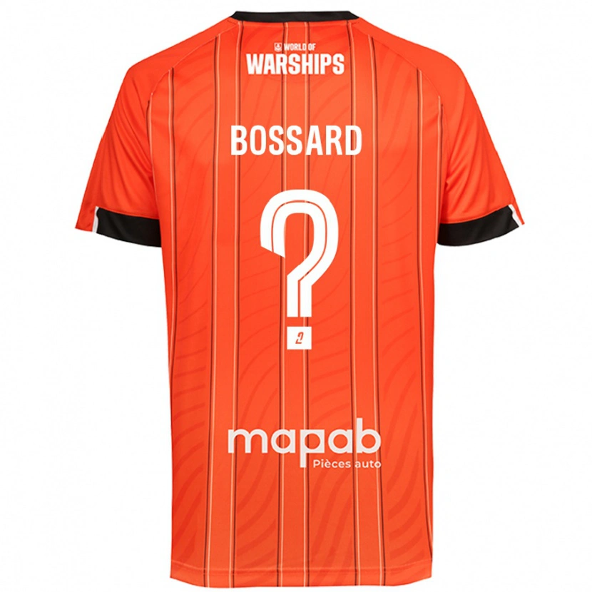 Danxen Herren Léo Bossard #0 Orange Heimtrikot Trikot 2024/25 T-Shirt