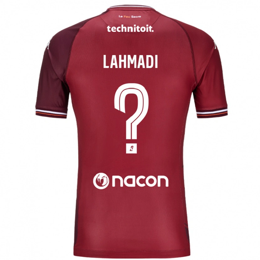 Danxen Herren Mehdi Lahmadi #0 Rot Granata Heimtrikot Trikot 2024/25 T-Shirt