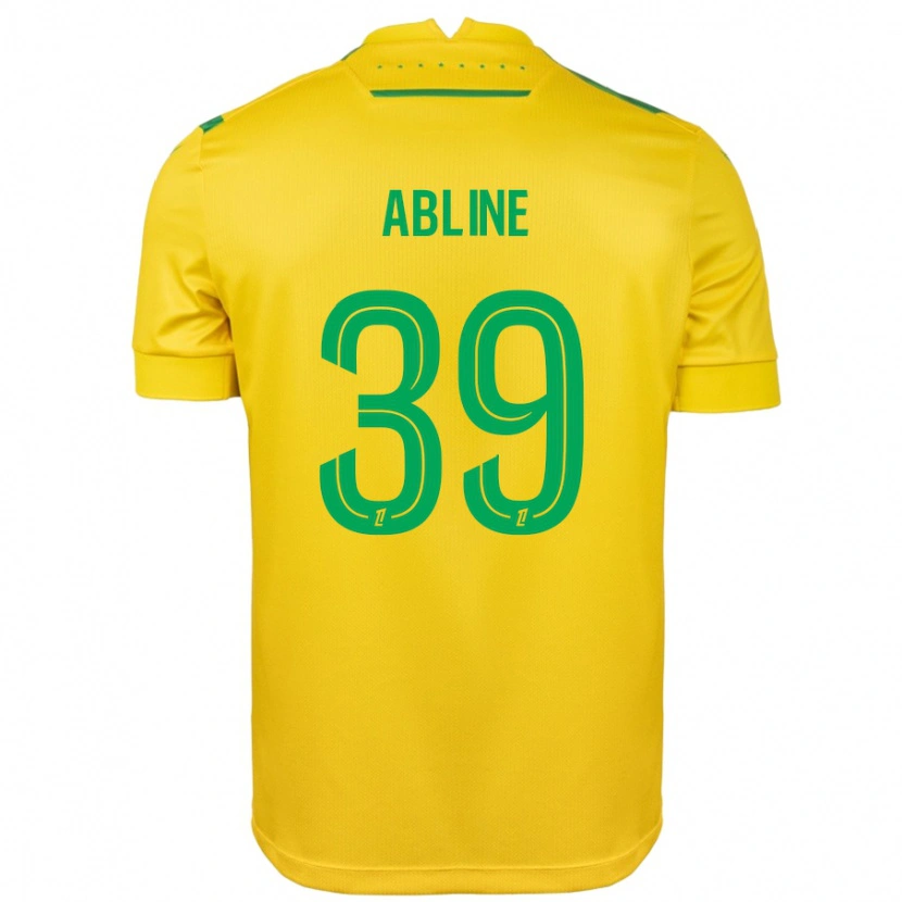 Danxen Herren Matthis Abline #39 Gelb Grün Heimtrikot Trikot 2024/25 T-Shirt