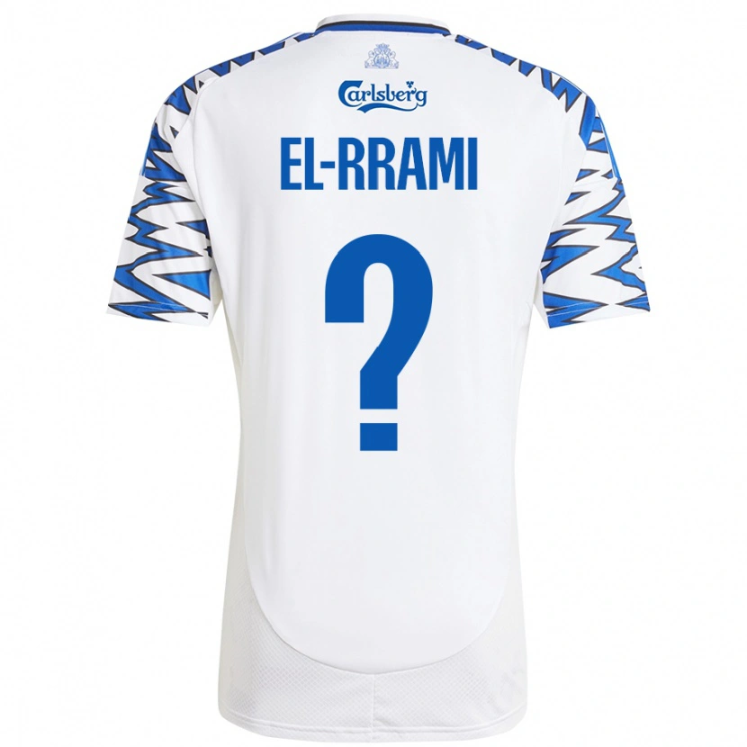 Danxen Herren Jamil El-Rrami #0 Weiß Himmelblau Heimtrikot Trikot 2024/25 T-Shirt