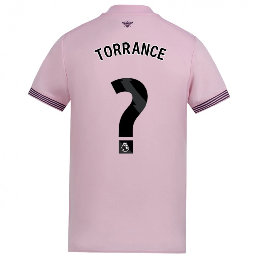 Danxen Herren Bruno Torrance #0 Rosa Auswärtstrikot Trikot 2024/25 T-Shirt