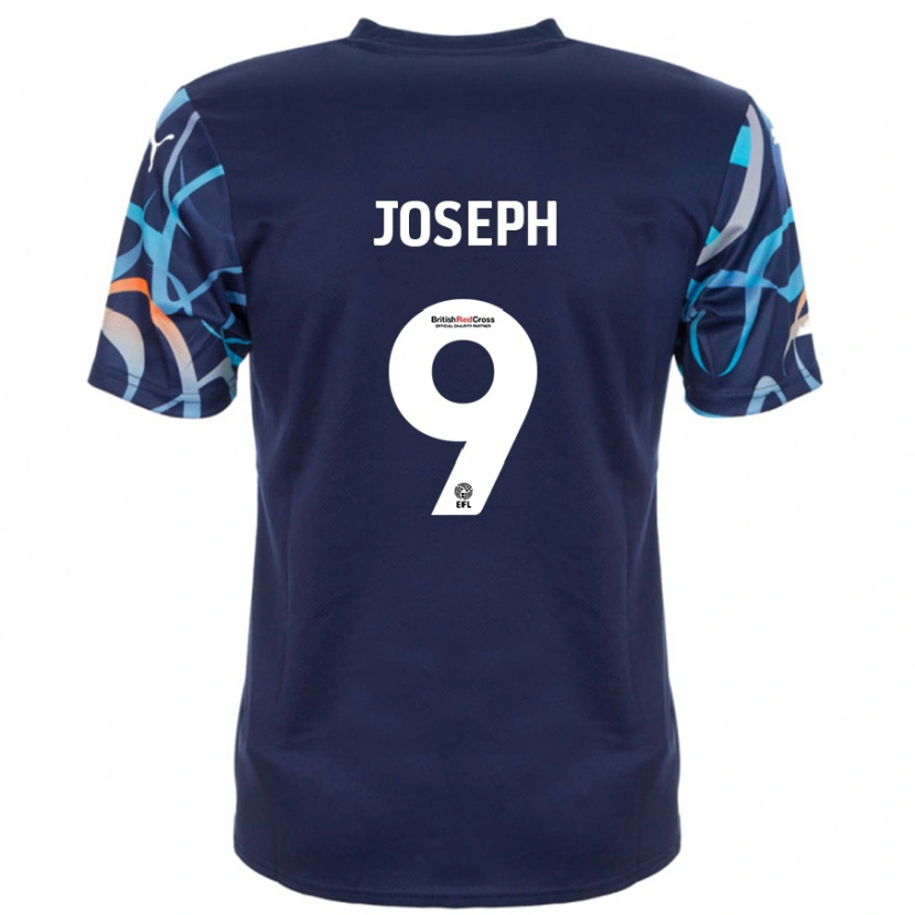 Danxen Herren Kyle Joseph #9 Marineblau Auswärtstrikot Trikot 2024/25 T-Shirt