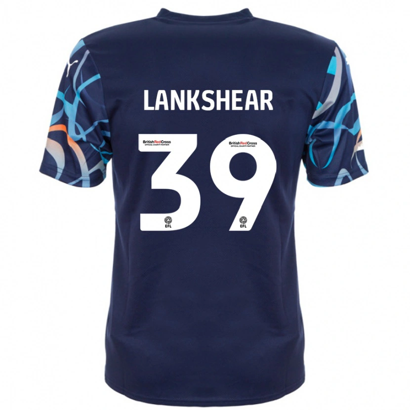 Danxen Herren Alex Lankshear #39 Marineblau Auswärtstrikot Trikot 2024/25 T-Shirt