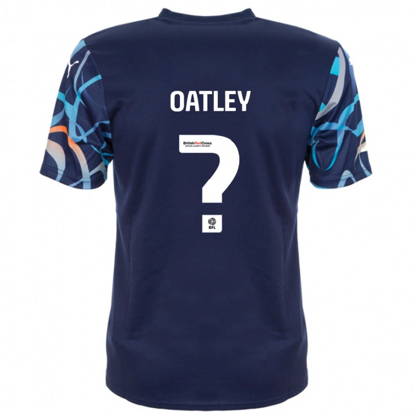 Danxen Herren Lauren Oatley #0 Marineblau Auswärtstrikot Trikot 2024/25 T-Shirt