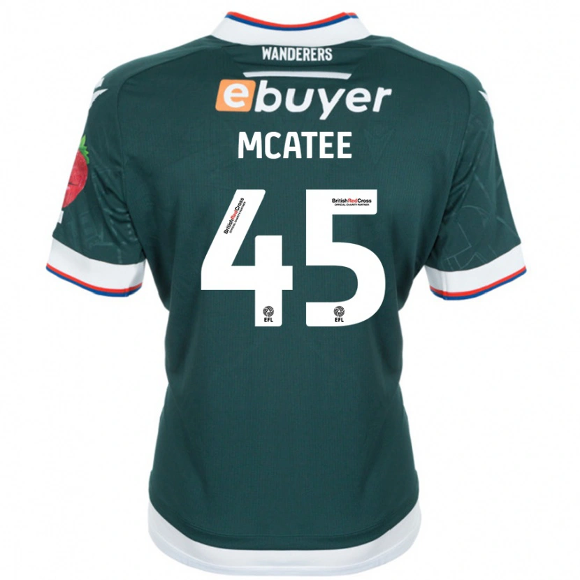 Danxen Herren John Mcatee #45 Dunkelgrün Auswärtstrikot Trikot 2024/25 T-Shirt