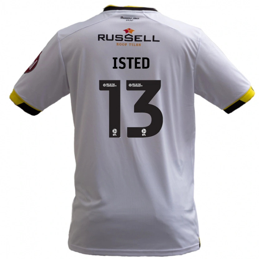 Danxen Herren Harry Isted #13 Weiß Auswärtstrikot Trikot 2024/25 T-Shirt