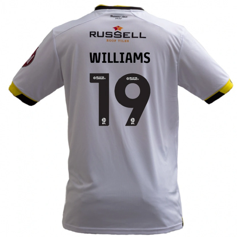 Danxen Herren Dylan Williams #19 Weiß Auswärtstrikot Trikot 2024/25 T-Shirt