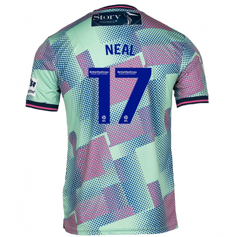 Danxen Herren Harrison Neal #17 Grün Auswärtstrikot Trikot 2024/25 T-Shirt